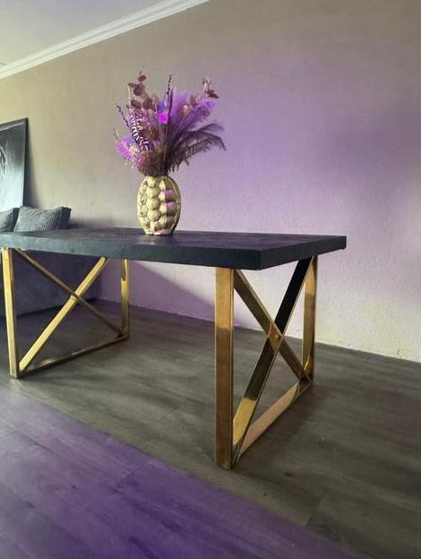 Eettafel, Huis en Inrichting, Tafels | Eettafels, Gebruikt, 50 tot 100 cm, 150 tot 200 cm, Vier personen, Rechthoekig, Overige houtsoorten