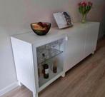 Woonkamer dressoir 180 cm Mat wit, Met plank(en), Ophalen of Verzenden