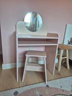 Petite kaptafel roze, Huis en Inrichting, Woonaccessoires | Spiegels, Ophalen, Zo goed als nieuw, Rechthoekig, Minder dan 100 cm