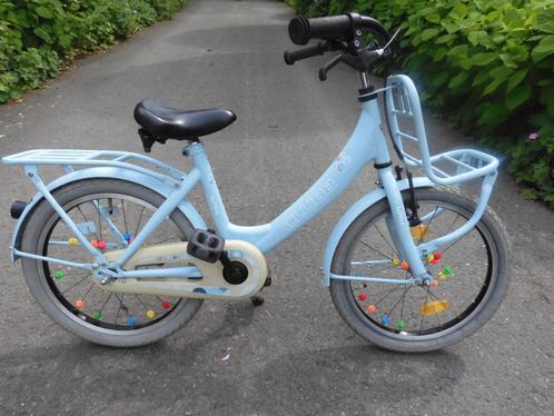 Hele coole 18 inch lichtblauwe Alpina Clubb meisjesfiets, Fietsen en Brommers, Fietsen | Meisjes, Zo goed als nieuw, 18 inch, Ophalen
