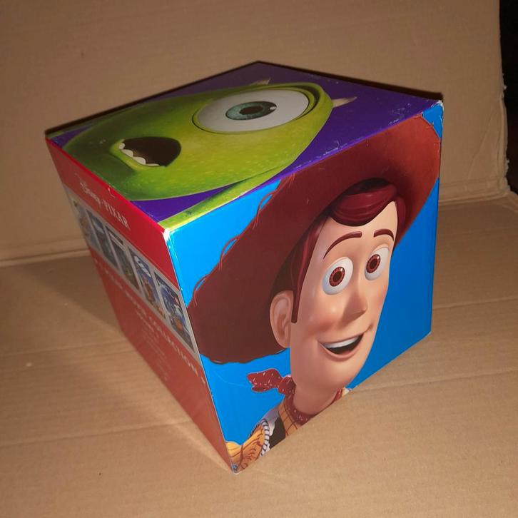 Disney Pixar dvd kubus boxset - Volume 1 & 2, Cd's en Dvd's, Dvd's | Overige Dvd's, Zo goed als nieuw, Boxset, Alle leeftijden