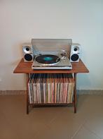 Audiomeubel platenkast platenspelerkast retro vintage hout, Huis en Inrichting, Ophalen, Zo goed als nieuw