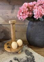 Rond houten eierrekje, Ophalen of Verzenden