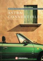 Folder Vauxhall Astra Convertible (1996), Boeken, Auto's | Folders en Tijdschriften, Verzenden, Gelezen, Overige merken