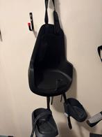 Bobike Fietsstoeltje - Zwart, Ophalen, Gebruikt, Voetsteuntjes, Voorzitje