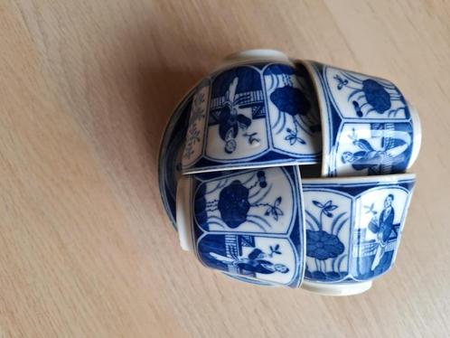 Kop-en schotels Mosa Lange Lijs, Antiek en Kunst, Antiek | Servies los, Ophalen of Verzenden