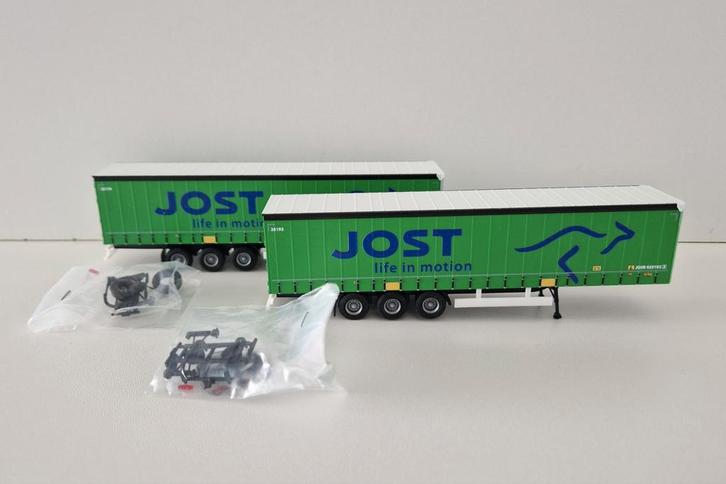 Roco trailers/ opleggers Jost KLV, Hobby en Vrije tijd, Modeltreinen | H0, Nieuw, Overige typen, Gelijkstroom of Wisselstroom