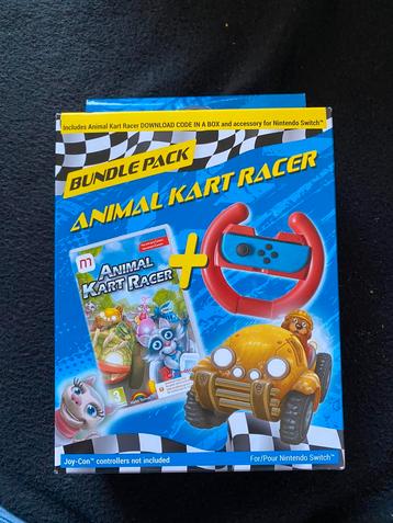 Animal kart racer voor de nintendo switch met stuur beschikbaar voor biedingen