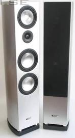 Canton Vento 890 DC Zilver - Top Luidsprekers, Gebruikt, 120 watt of meer, Front, Rear of Stereo speakers, Ophalen