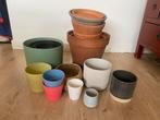 Plant vases and pots, Ophalen, Rond, Zo goed als nieuw, Minder dan 25 cm