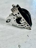 Harken MR Schootblok met ratelstand Wartels en Klemwangen, Ophalen of Verzenden, Zo goed als nieuw