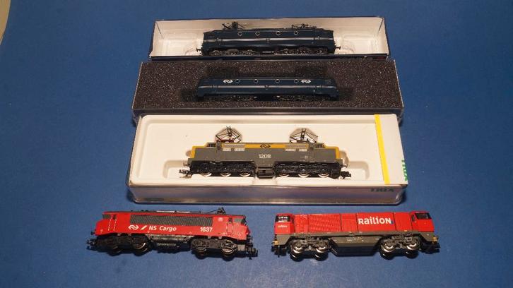 OPRUIMING!! 5x digitale NS kluslocs, Hobby en Vrije tijd, Modeltreinen | N-Spoor, Gebruikt, Locomotief, Gelijkstroom, Overige merken