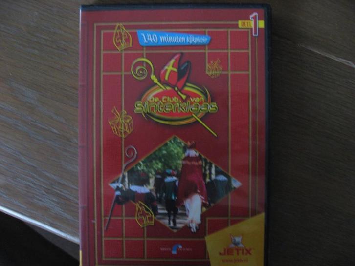 twee leuke dvds: De club van Sinterklaas deel 1 en/of deel 4, Cd's en Dvd's, Dvd's | Kinderen en Jeugd, Zo goed als nieuw, Tv fictie