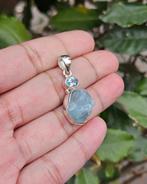 Blauw Topaas En Aquamarijn Hanger Cassandra - Echt Zilver, Info@lavicollection.com, Nieuw, Hoofdstraat 18C, Met edelsteen