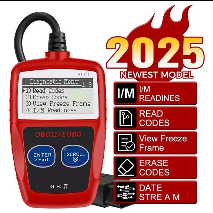 OBD2 Universele Auto storing scanner/ uitleesapp. ( NIEUW), Auto diversen, Autogereedschap, Nieuw, Ophalen of Verzenden
