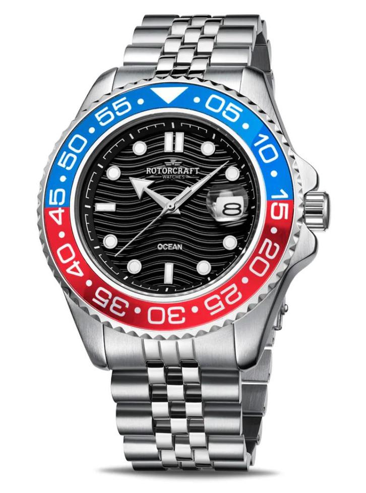 Rotorcraft Ocean RC4402, Nieuw! t.w.v € 469 100% ORIGINEEL, Sieraden, Tassen en Uiterlijk, Sporthorloges, Nieuw, Android, Waterdicht