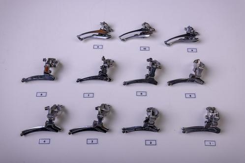 Retro-vintage voor derailleurs Suntour, Shimano, Gipiemme, Fietsen en Brommers, Fietsonderdelen, Gebruikt, Racefiets, Derailleur of Ketting