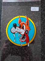 Patch Wolfhounds uniek en Origineel. 32st Squadron. Soesterb, Ophalen of Verzenden, Nieuw, Patch, Badge of Embleem