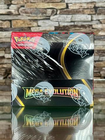 🔥POKEMON MEGA EVOLUTION BOOSTER BOX BBX beschikbaar voor biedingen