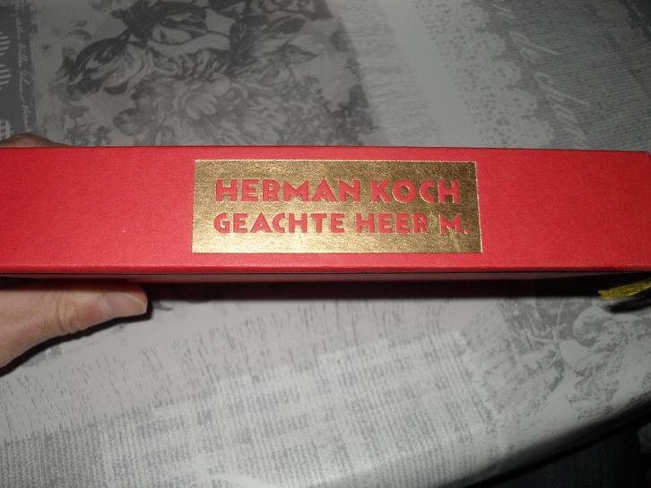 BOEK HERMAN KOCH-GEACHTE HEER M., Boeken, Romans, Zo goed als nieuw, Nederland, Ophalen of Verzenden