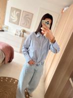 Blauw gestreepte blouse van Mango, Kleding | Dames, Blouses en Tunieken, Maat 38/40 (M), Mango, Blauw, Ophalen of Verzenden