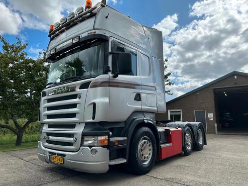 Scania R500 V8 / 6x2 / MANUAL / NL TRUCK / EURO 3 / HYDRAULI, Auto's, Vrachtwagens, Bedrijf, Te koop, ABS, Airconditioning, Centrale vergrendeling