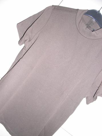 SOPHIA PERLA mt 42 bruine top/shirt korte mouw mt 42, NIEUW! beschikbaar voor biedingen