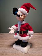Vintage Mickey Mouse als kerstman (1996) In hele goeie staat, Ophalen of Verzenden, Mickey Mouse, Zo goed als nieuw, Beeldje of Figuurtje