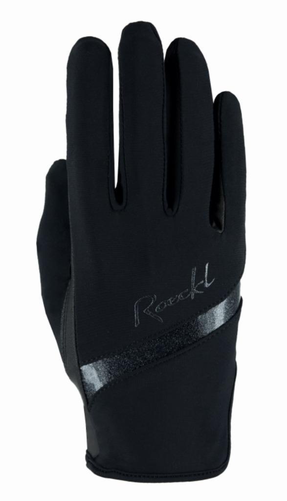 Roeckl Lorraine Handschoenen Zwart, 6, 6.5, 7, 7.5, 8, 8.5, Dieren en Toebehoren, Paardrijkleding, Nieuw, Dames, Heren, Kinderen