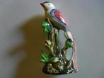 vintage vogel op stam vogelbeeldje keramiek 13 cm. hoog, Ophalen of Verzenden, Zo goed als nieuw, Dier
