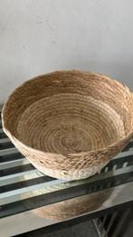 Trendy rieten mand, Ophalen of Verzenden, Zo goed als nieuw, Rond, Riet