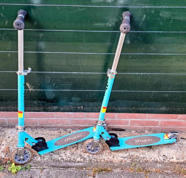 JD Bug step Junior Ms 100 Teal, Fietsen en Brommers, Steps, Zo goed als nieuw, Gewone step, Ophalen