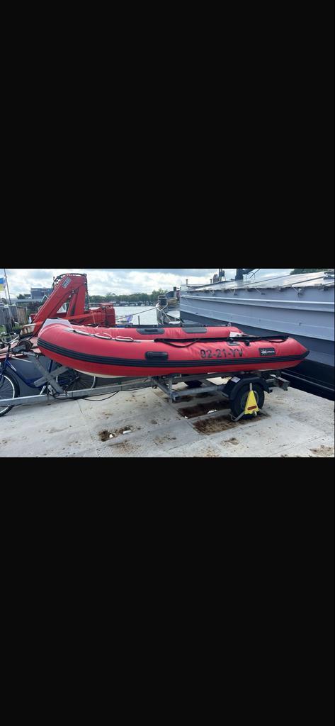 RIB Boot 350, Watersport en Boten, Rubberboten, Gebruikt, Overige merken, Overige materialen, Minder dan 70 pk, Benzine, Ophalen