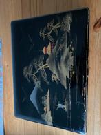 Antieke Japanse Lakdoos, Antiek en Kunst, Ophalen of Verzenden