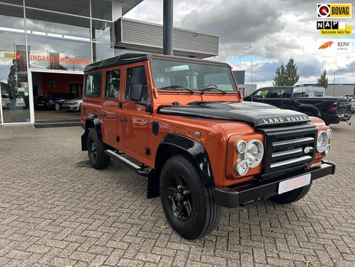 Land Rover DEFENDER 2.4 TD 110 SW XTech, Trekhaak, 7 Zits!,, Auto's, Land Rover, Bedrijf, Te koop, 4x4, ABS, Airconditioning, Alarm