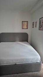 Tweepersoons bed met opbergruimte opklapbed, Ophalen, Tweepersoons, Zo goed als nieuw, 180 cm