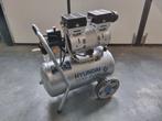 Hyundai stille compressor 24l, Ophalen, 6 tot 10 bar, Zo goed als nieuw, Minder dan 200 liter/min