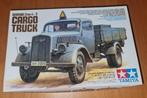 Tamiya 1:35 German 3 ton cargo truck Opel Blitz, Hobby en Vrije tijd, Modelbouw | Auto's en Voertuigen, Italeri, 1:32 tot 1:50