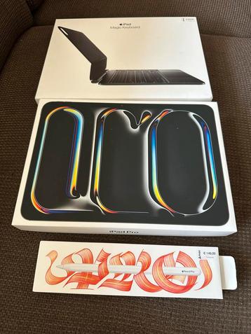 iPad Pro 11" (m4) 256GB + Magic Keyboard + Pencil beschikbaar voor biedingen
