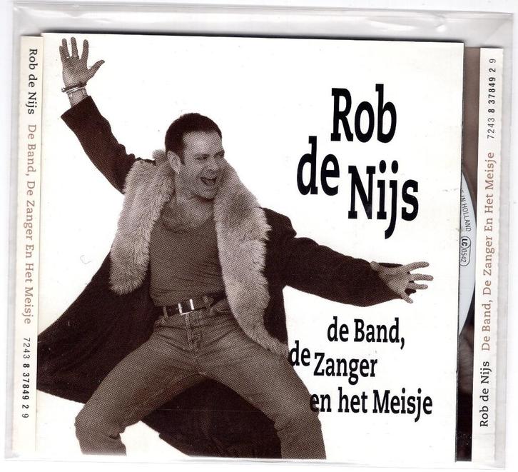 CD:  ROB DE NIJS  -  De band, de zanger en het meisje, Cd's en Dvd's, Cd's | Nederlandstalig, Gebruikt, Pop, Ophalen of Verzenden