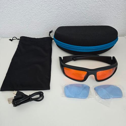 Propeaq Lichttherapiebril (dag en nacht), Sieraden, Tassen en Uiterlijk, Zonnebrillen en Brillen | Heren, Zo goed als nieuw, Bril