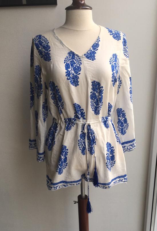 Griekse jumpsuit puur katoen kwaliteit diverse, Kleding | Dames, Blouses en Tunieken, Zo goed als nieuw, Maat 36 (S), Overige kleuren