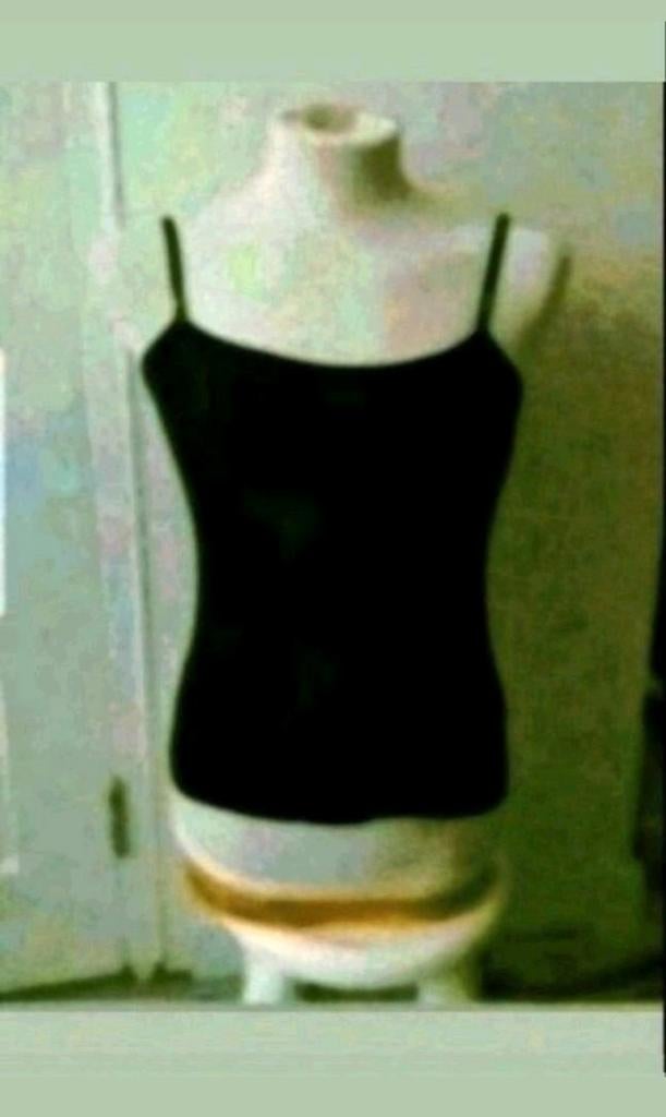 Zwart singlet, Maat 38/40 (M), Zwart, Ophalen of Verzenden, Zo goed als nieuw