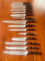 Keukenmessen, waaronder Sabatier, 16 stuks, Ophalen of Verzenden, Rvs of Chroom