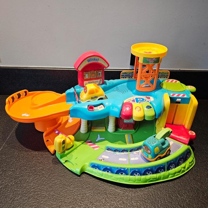 Vtech Toet toet Auto's- garage, Kinderen en Baby's, Speelgoed | Vtech, Gebruikt, Ophalen of Verzenden