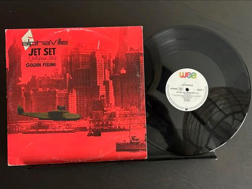 Alphaville - Jet Set Maxisingle 12’ Vinyl, Cd's en Dvd's, Vinyl | Dance en House, Zo goed als nieuw, Dance Populair, 12 inch, Ophalen of Verzenden