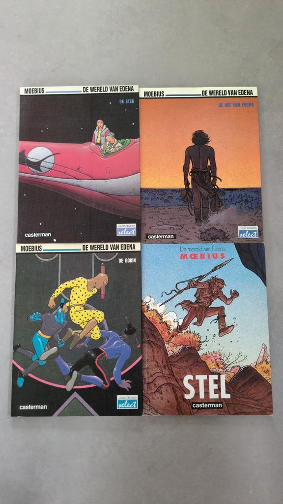 Moebius - De Wereld van Edena - 4 Stripboeken, Boeken, Stripboeken, Ophalen of Verzenden