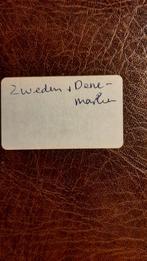 Postzegels Zweden en Denemarken, Postzegels en Munten, Postzegels | Volle albums en Verzamelingen, Ophalen of Verzenden, Buitenland