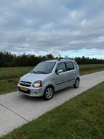 Opel Agila 1.2 I 16V 2003 Grijs - Airco - Lange Apk, Voorwielaandrijving, 74 pk, Leder en Stof, Origineel Nederlands