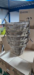 Rieten Mand - Decoratief & Functioneel, Gebruikt, Mand, Rond, Ophalen of Verzenden
